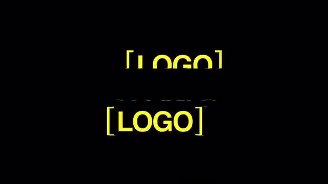 Fast Glitch Logo: After Effects Templates