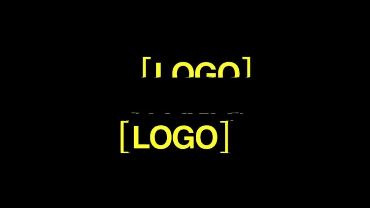 Fast Glitch Logo: After Effects Templates