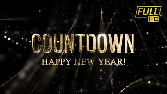 New Year Countdown Freebies template preview