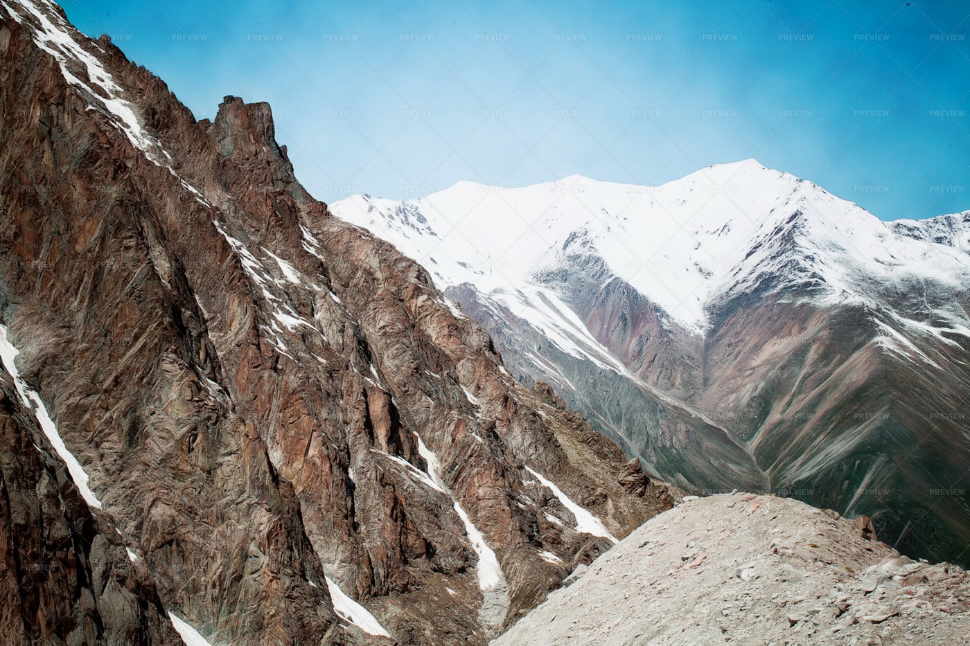 Snowy Rocky Mountains Stock Photos Motion Array