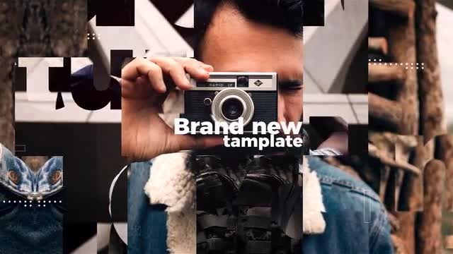 Clean Modern Slideshow: After Effects Templates