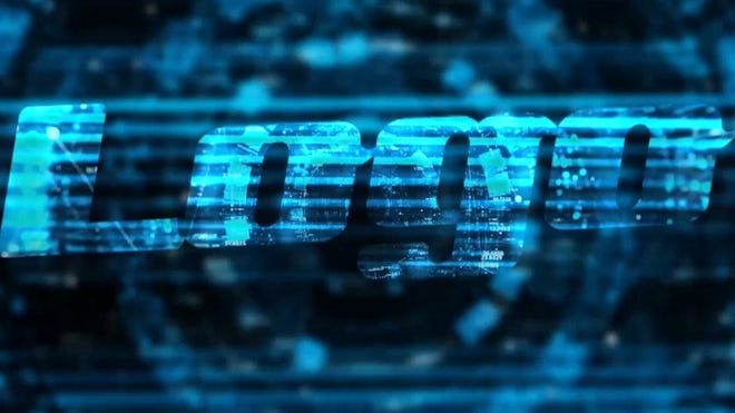 Digital Logo Reveal Freebies template preview