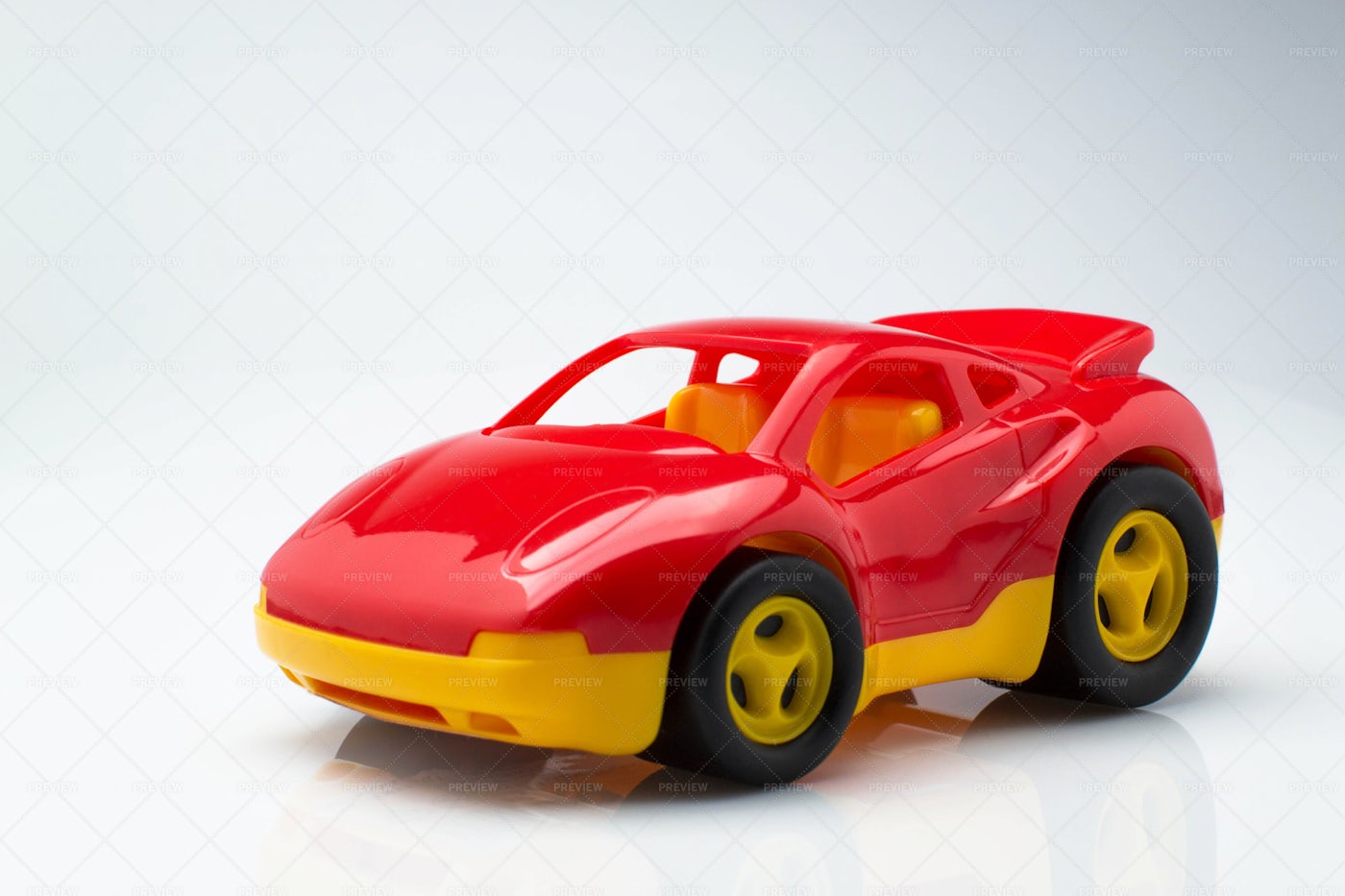 Red Toy Car: Stock Photos