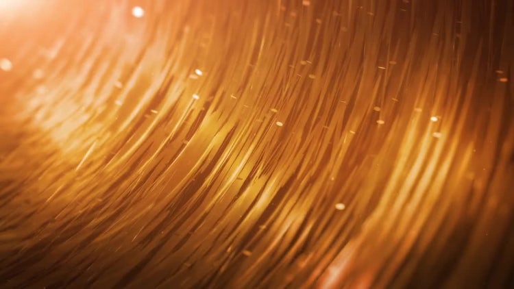 Golden Techno Background: Stock Motion Graphics
