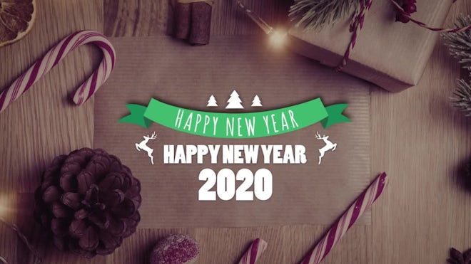 Winter Holiday Titles Freebies template preview