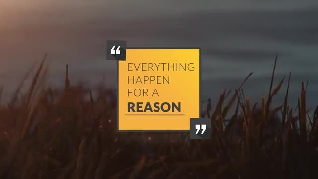 10 Quotes Titles: After Effects Templates