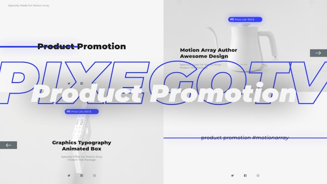 Product Promotion Freebies template preview