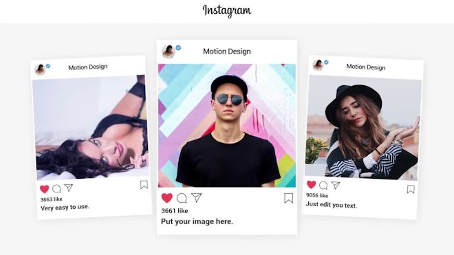 Instagram Promo Freebies template preview