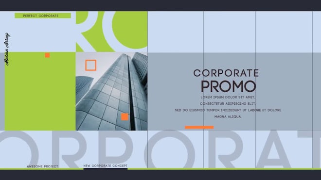 Elegant Corporate Presentation Freebies template preview