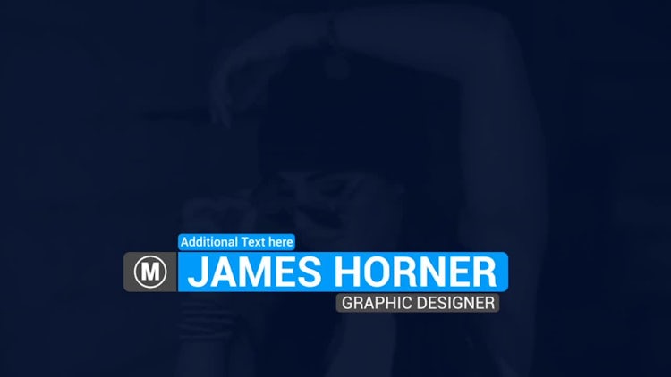 Minimal Clean Lower Thirds: After Effects Templates