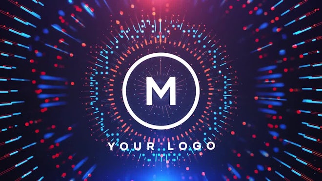 Circles Logo Reveal Freebies template preview