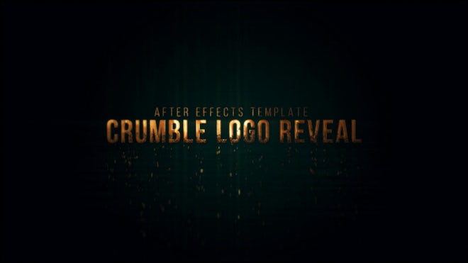 Crumble Logo Reveal Freebies template preview