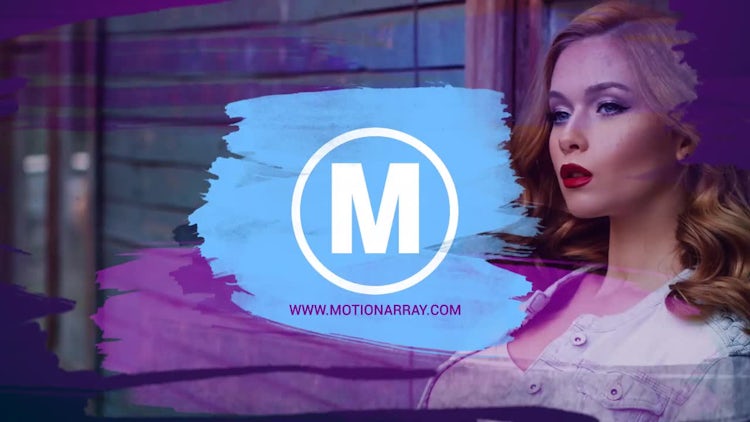 Logo - Media Brush Intro: After Effects Templates
