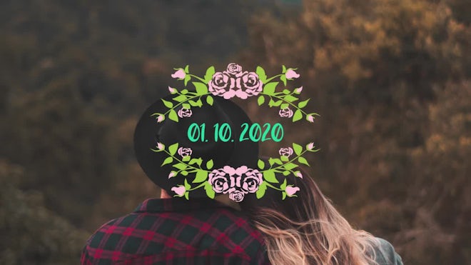 Flower Titles Freebies template preview