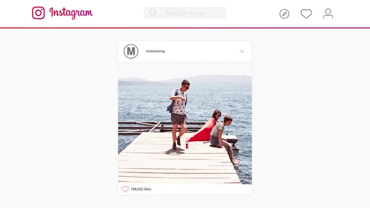Instagram Corporative Slideshow: After Effects Templates