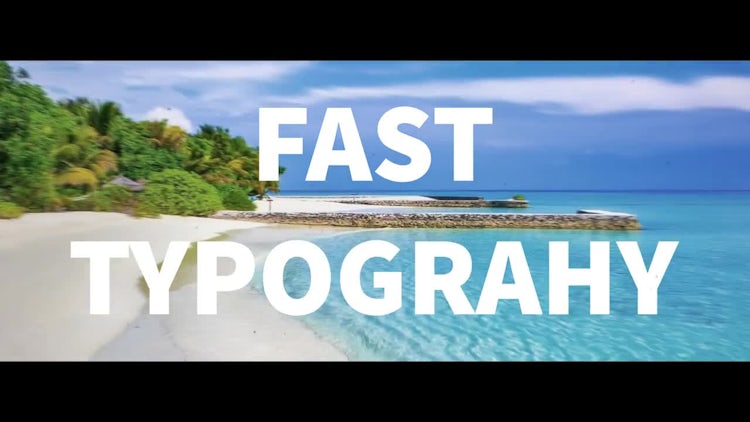 Fast Typography: After Effects Templates