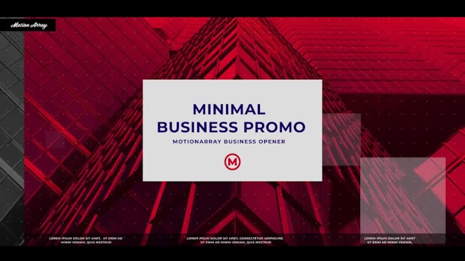 Minimal Business Promo Freebies template preview