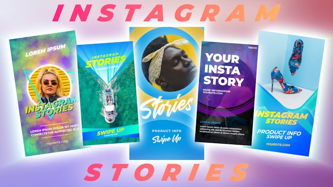 Instagram Stories Pack 27 Freebies template preview