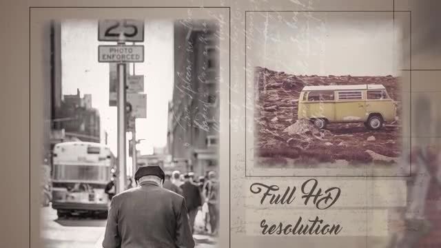 Retro Slideshow: After Effects Templates