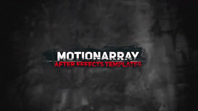 Dirty Titles 1: After Effects Templates