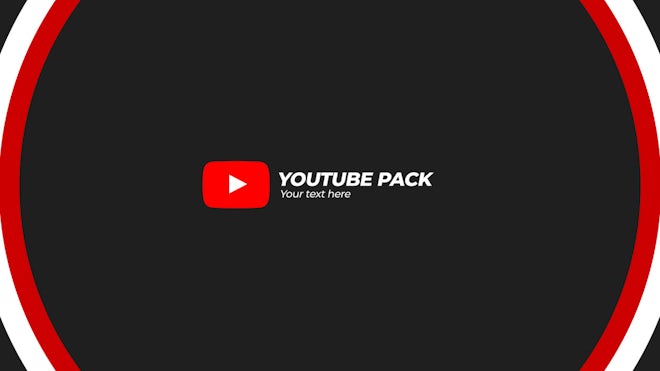 Youtube Pack Freebies template preview