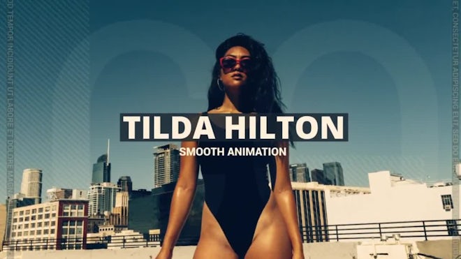 VQ - Fashion Slideshow Freebies template preview