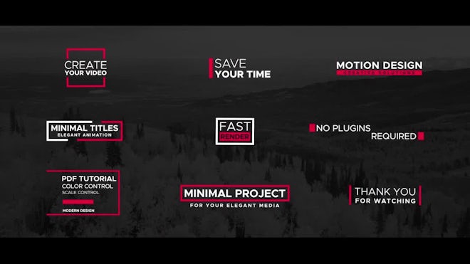 Titles Pack Freebies template preview