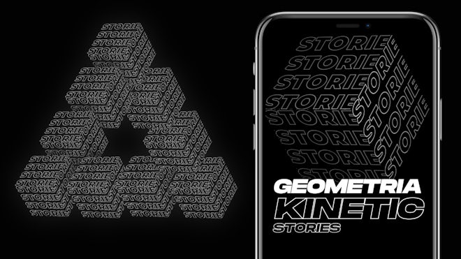 Geometria Stories Pack Freebies template preview