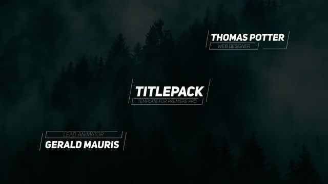30 Creative Titles: Premiere Pro Templates