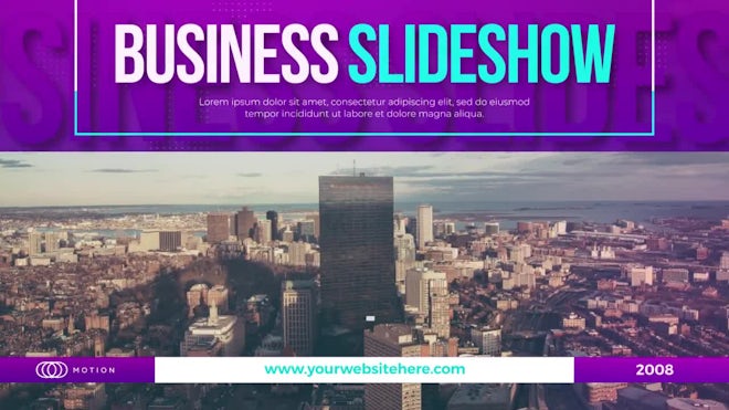 Corporate Business Slideshow Freebies template preview