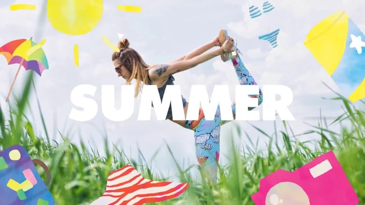 Stomp Summer Intro: After Effects Templates