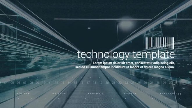 UI - Digital Slideshow Freebies template preview