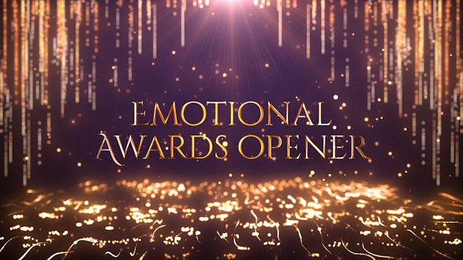 Emotional Awards Opener Freebies template preview