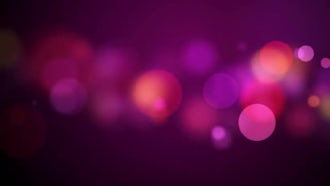 Floating Pink Particles: Motion Graphics