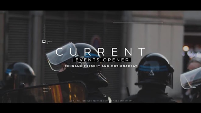 Current Events Opener Freebies template preview