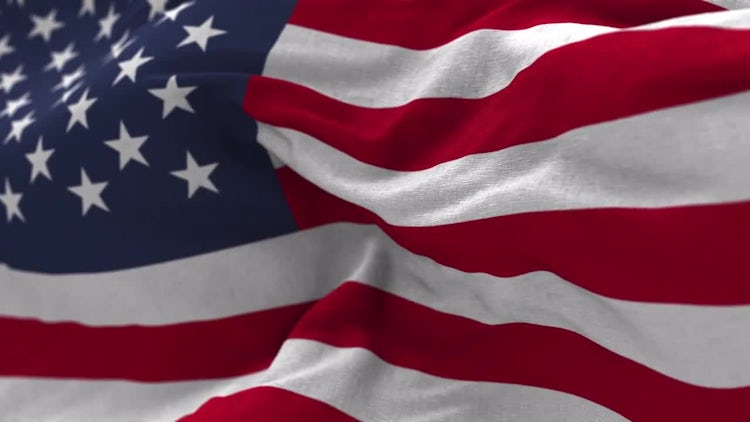 USA Flag Animation: Stock Motion Graphics