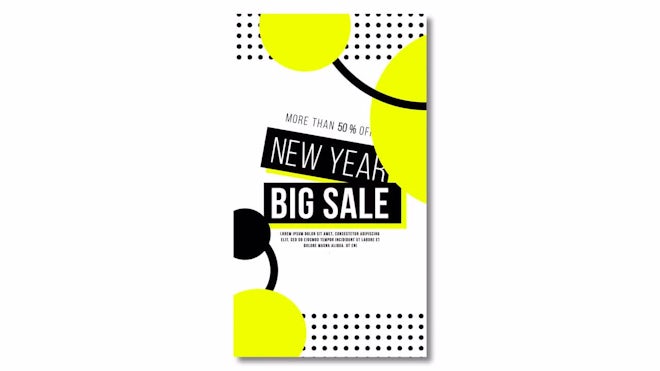 Instagram Stories Freebies template preview