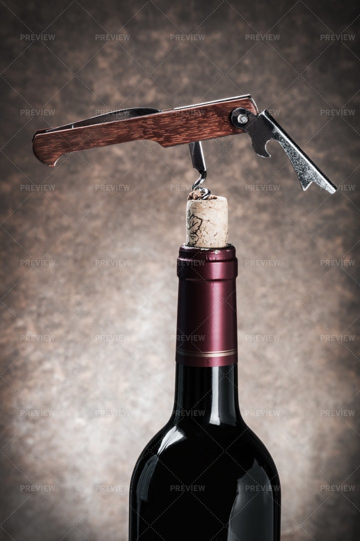 Wine Corkscrew: Stock Photos