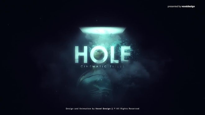 Hole Cinematic Titles Freebies template preview