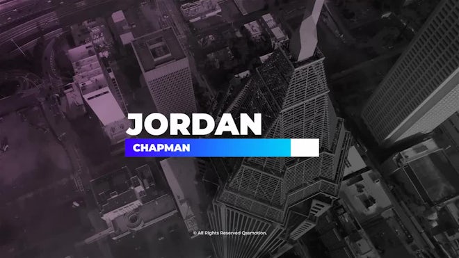 Fast & Clean Lower Thirds Freebies template preview