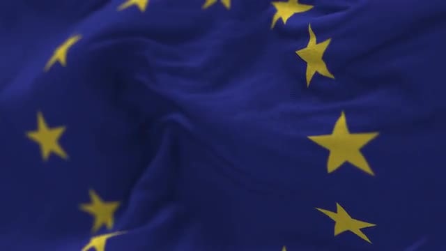 Europe Union Flag: Stock Motion Graphics