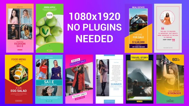 Instagram Stories-04 Freebies template preview