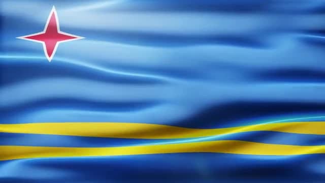 Aruba Flag: Stock Motion Graphics