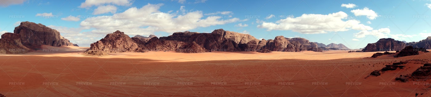 Desert Panorama: Stock Photos