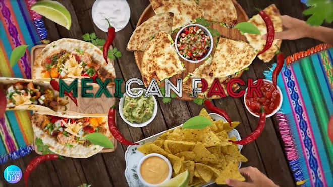 Mexican Restaurant Pack Freebies template preview