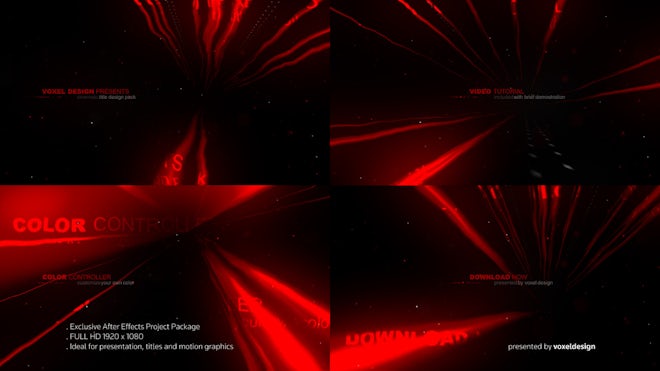 Cinematic Design Titles Freebies template preview