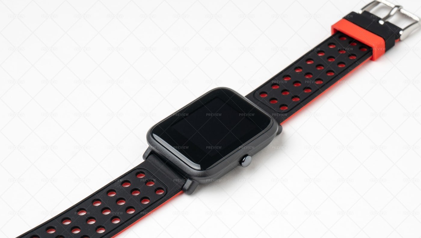 Black Smartwatch: Stock Photos