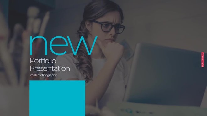 New Portfolio Presentation Freebies template preview