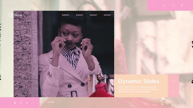 Modern Intro Freebies template preview