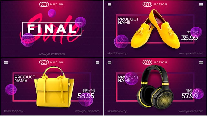 Final Sale - Online Market Freebies template preview